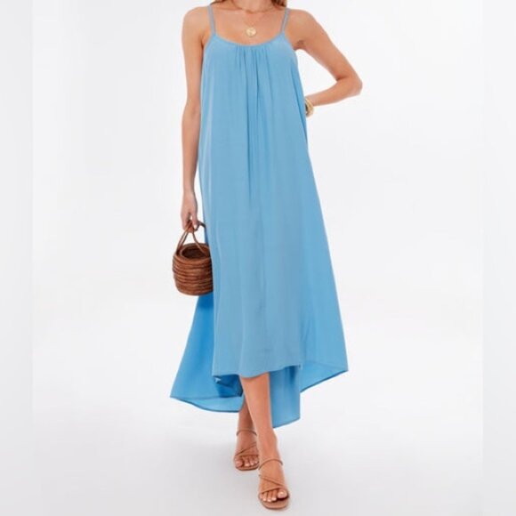 Schutz Nappa Leather Mid Heel Sandals - Chessie Mid - Nude Size 6.5 - Picture 10 of 14